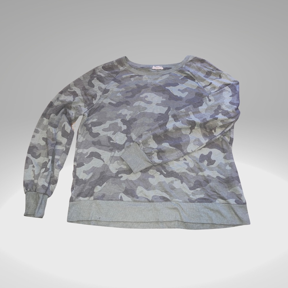 Comfy & Cute Camouflage Oversized Sweater